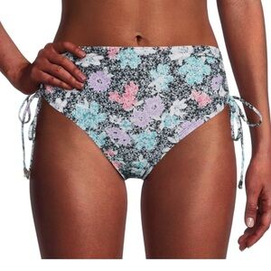 Womens Plus Size Ruched Bikini Bottom